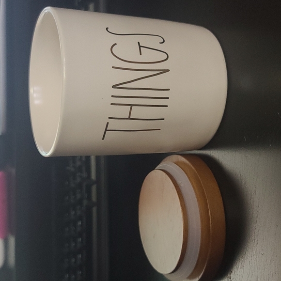 New Rae Dunn "Things" Canister - Picture 2 of 3